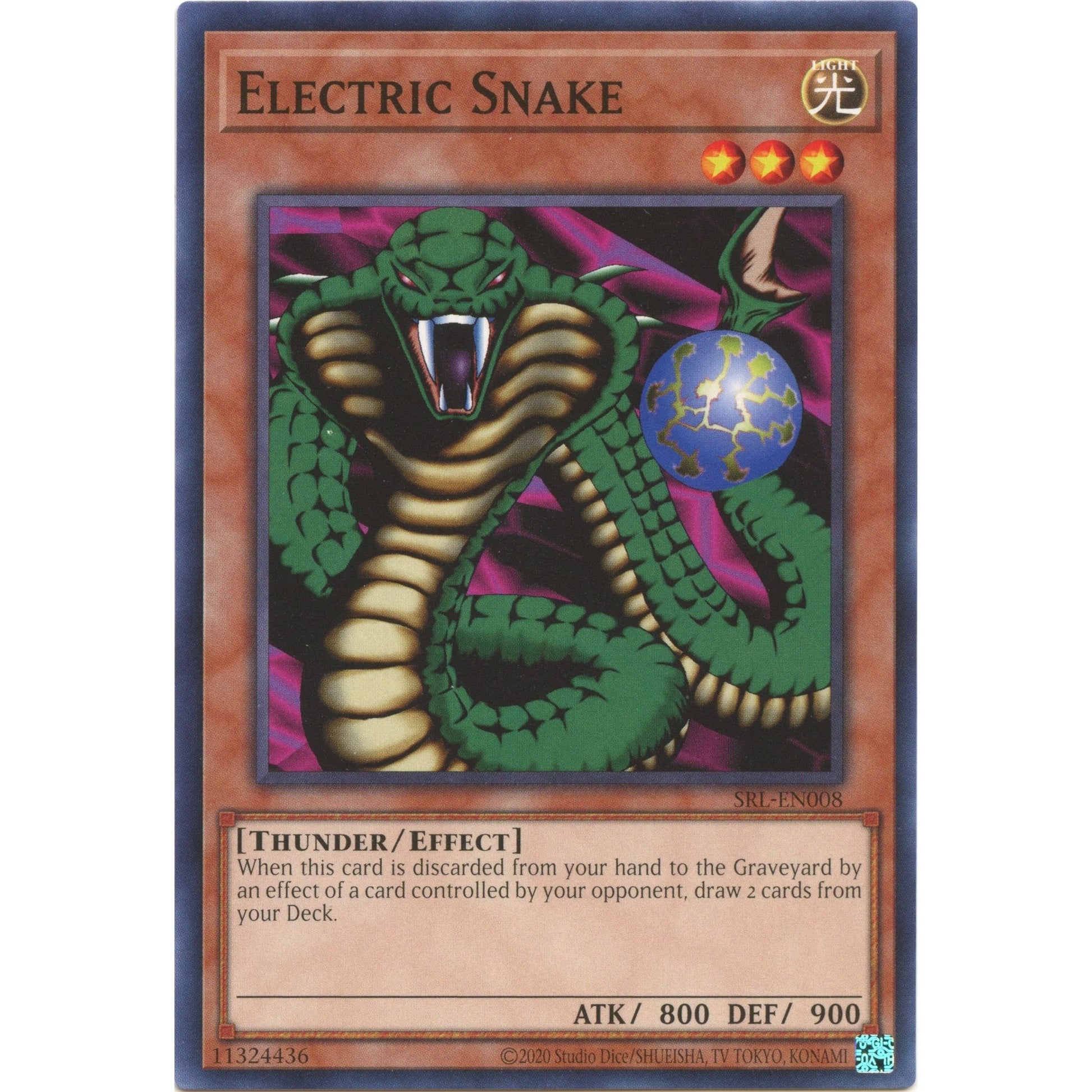 Image for Electric Snake (SRL-EN008) (SRL-EN) - YuGiOh