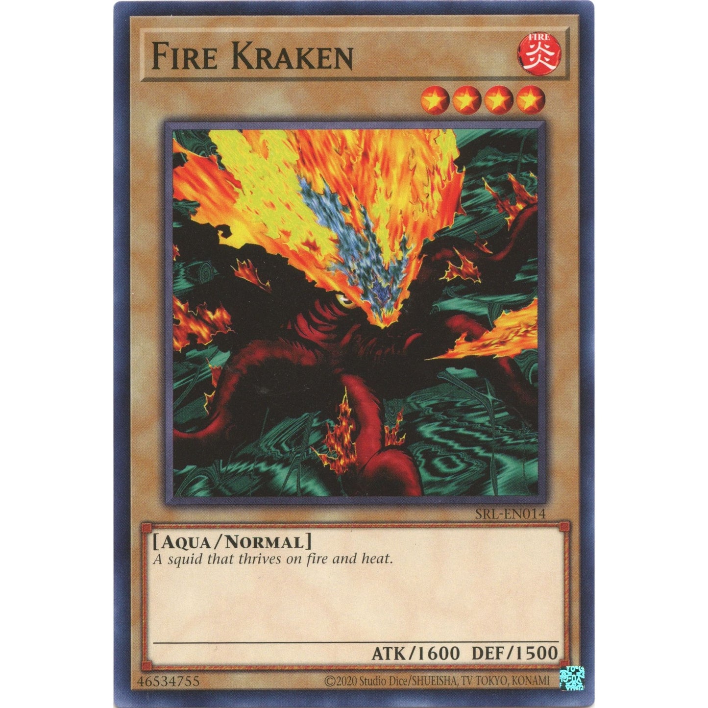 Image for Fire Kraken (SRL-EN014) (SRL-EN) - YuGiOh