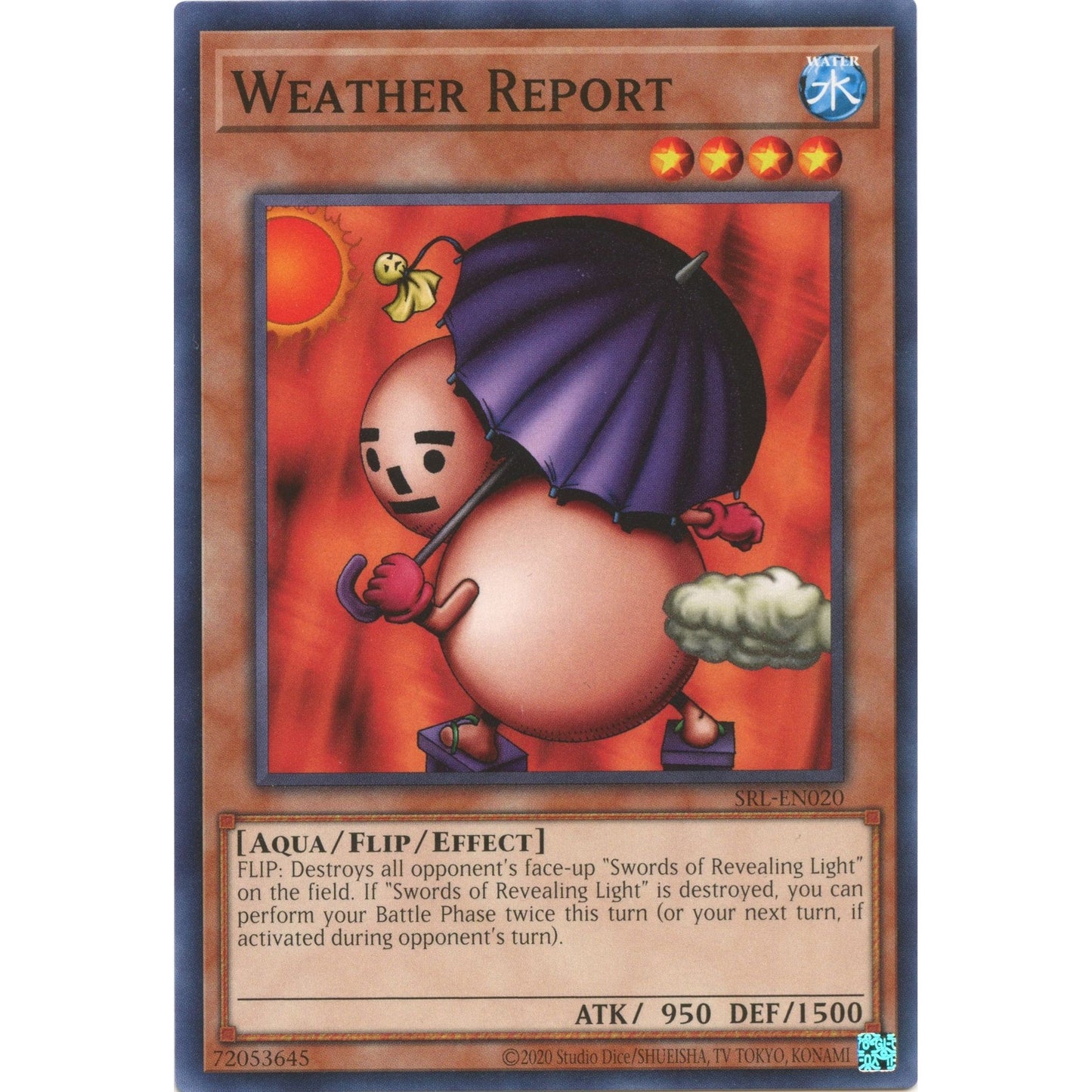 Image for Weather Report (SRL-EN020) (SRL-EN) - YuGiOh