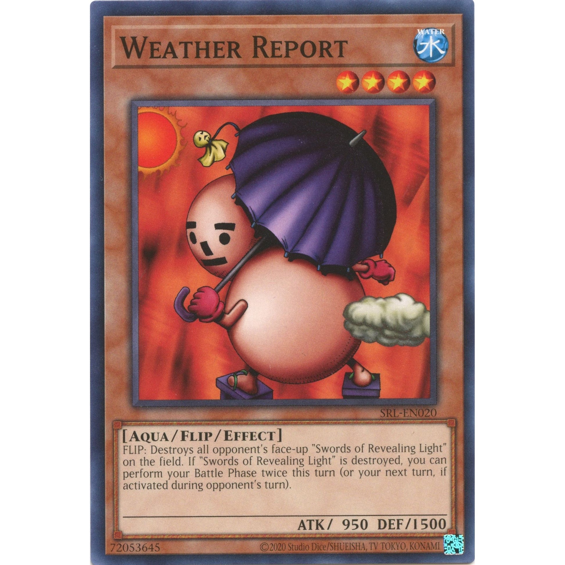 Image for Weather Report (SRL-EN020) (SRL-EN) - YuGiOh
