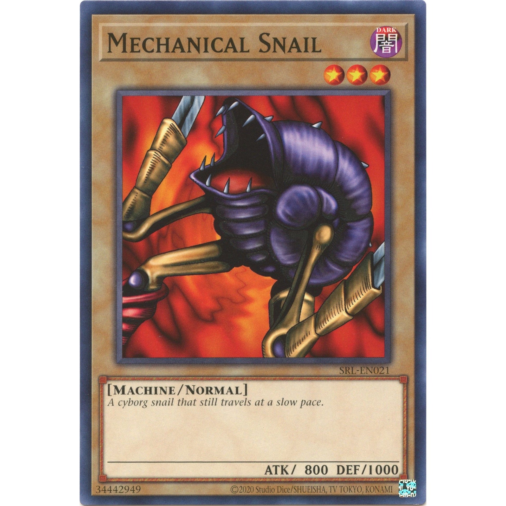 Image for Mechanical Snail (SRL-EN021) (SRL-EN) - YuGiOh