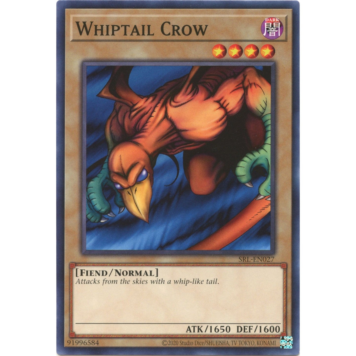 Image for Whiptail Crow (SRL-EN027) (SRL-EN) - YuGiOh