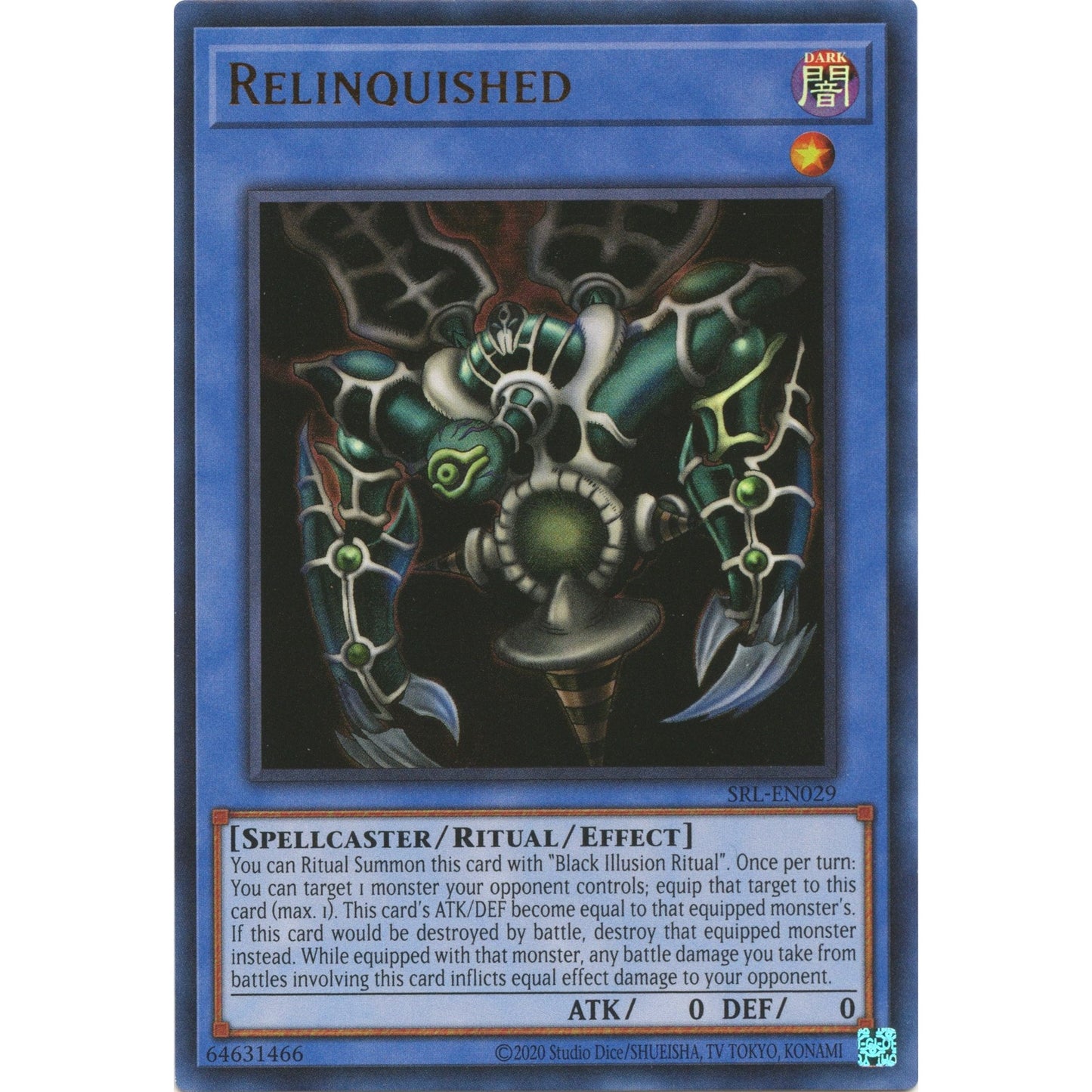 Image for Relinquished (SRL-EN029) (SRL-EN) - YuGiOh