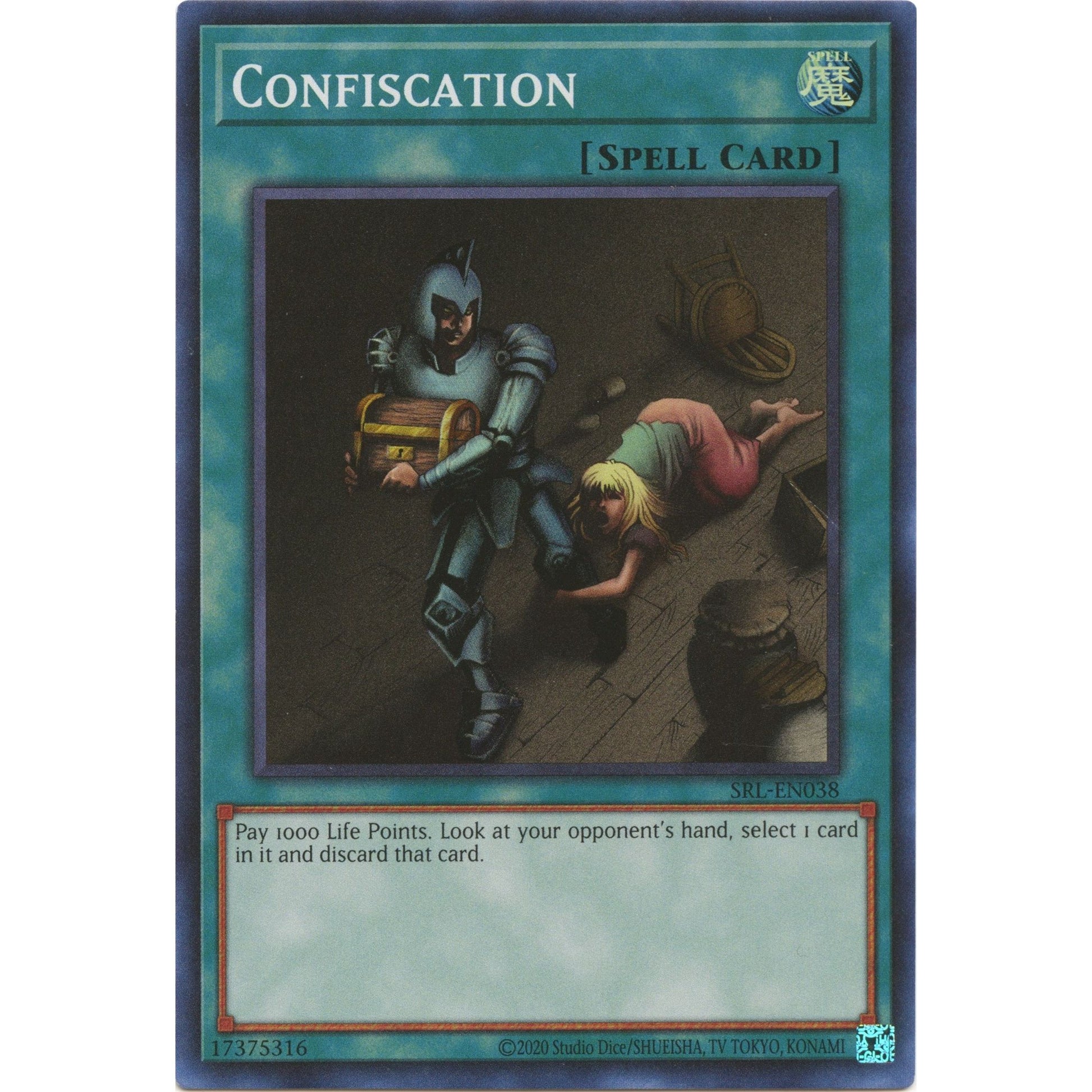 Image for Confiscation (SRL-EN038) (SRL-EN) - YuGiOh