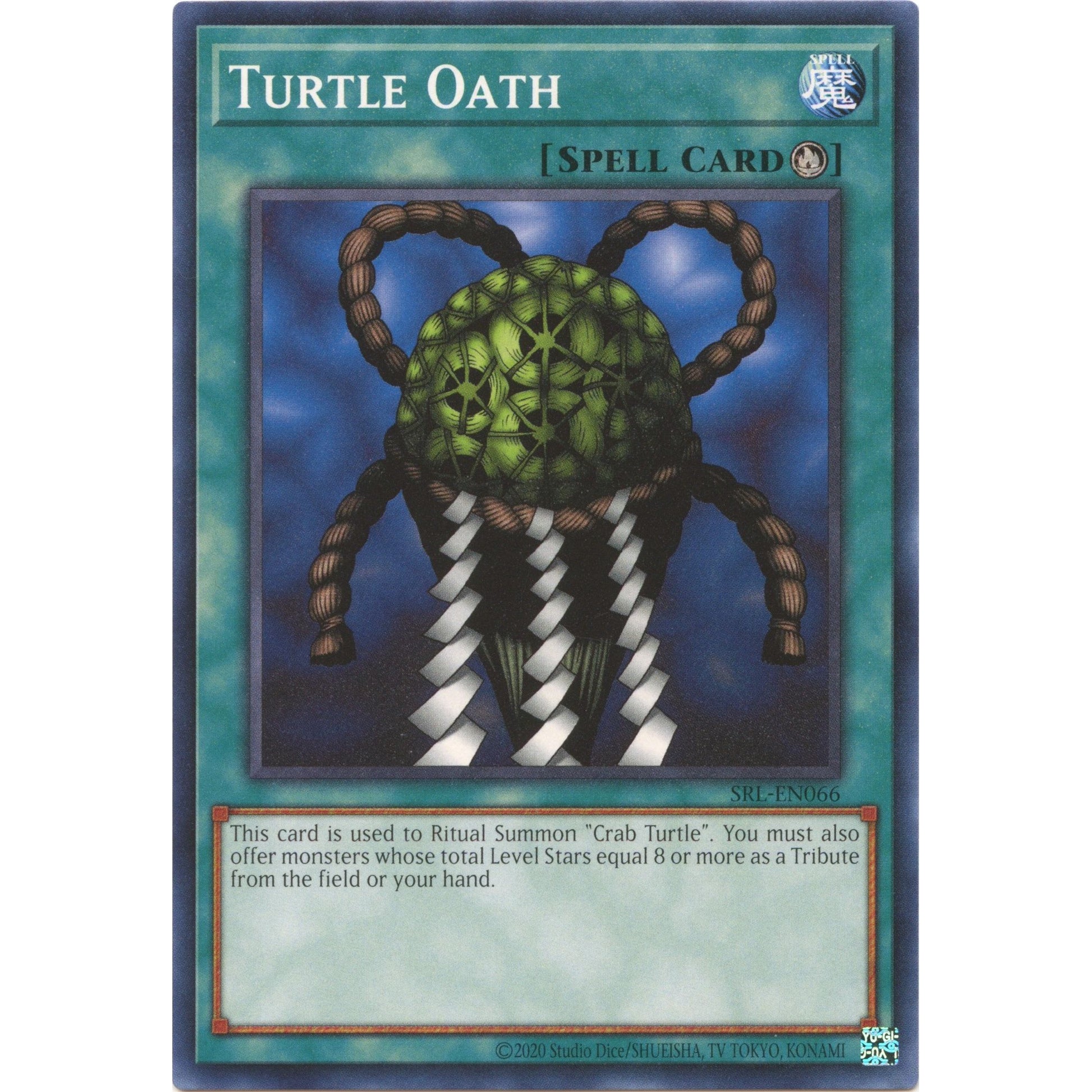 Image for Turtle Oath (SRL-EN066) (SRL-EN) - YuGiOh