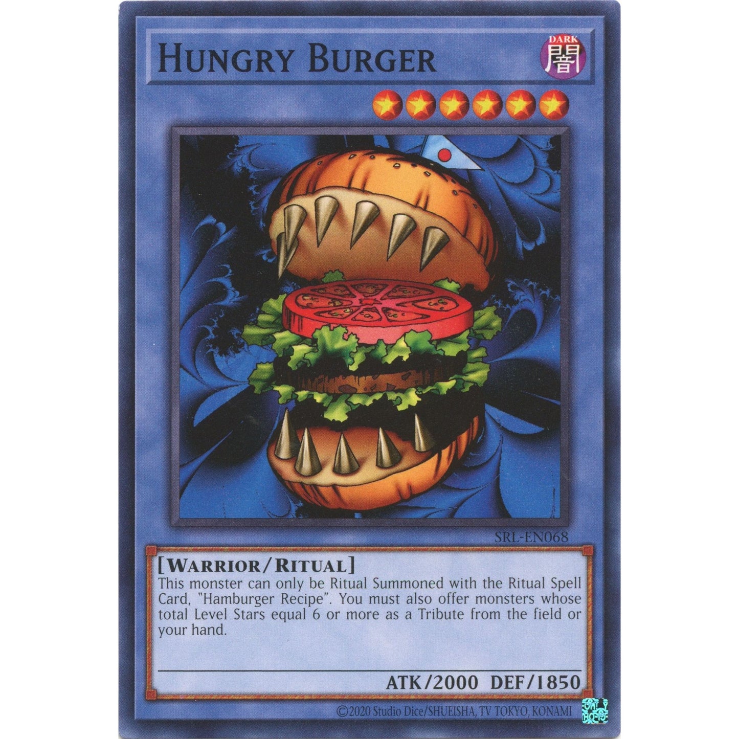 Image for Hungry Burger (SRL-EN068) (SRL-EN) - YuGiOh