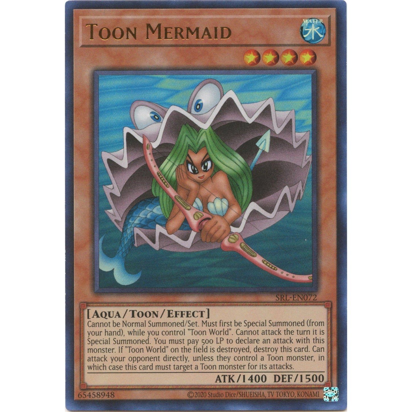 Image for Toon Mermaid (SRL-EN072) (SRL-EN) - YuGiOh