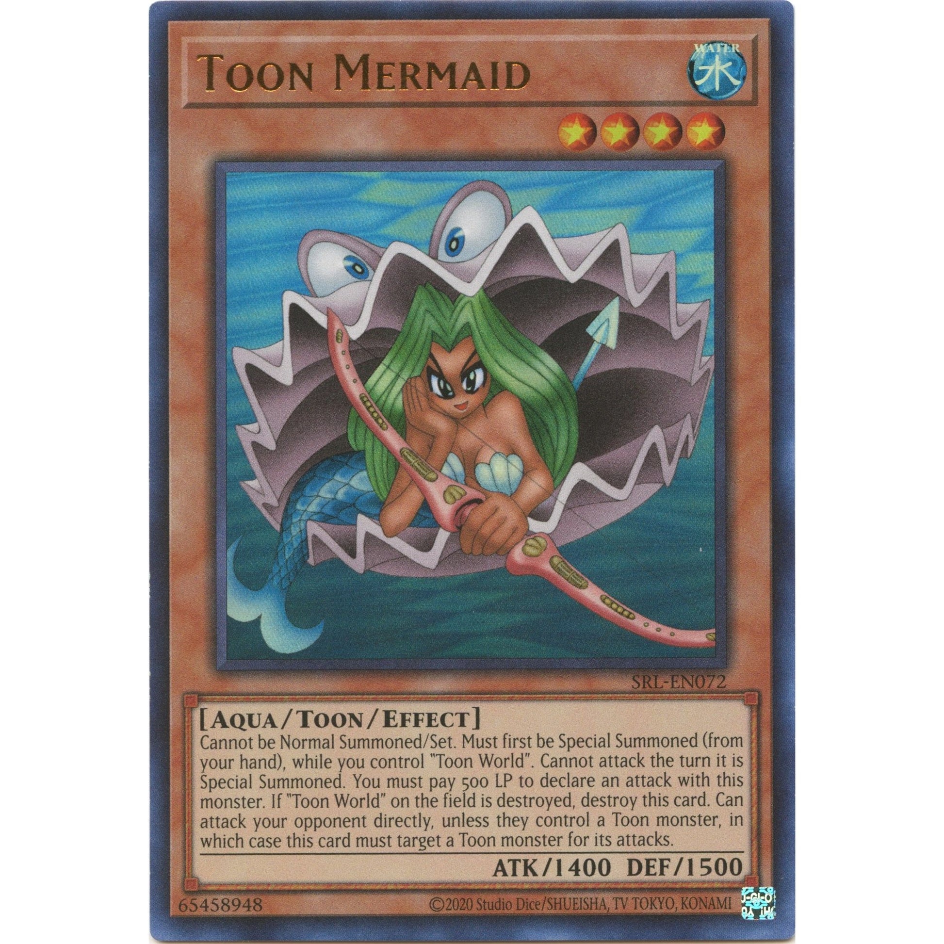 Image for Toon Mermaid (SRL-EN072) (SRL-EN) - YuGiOh