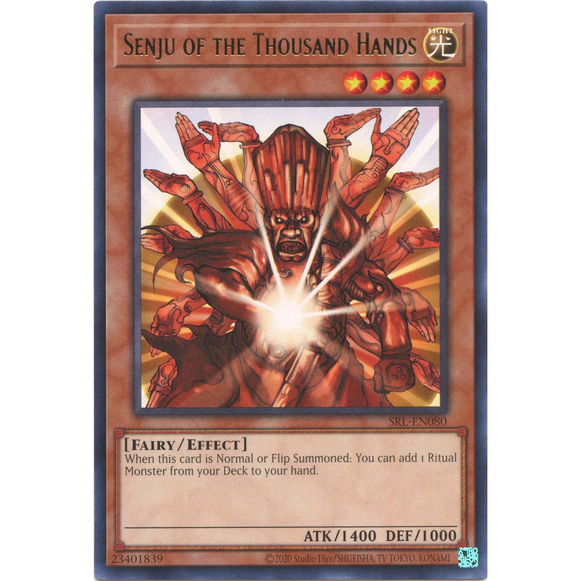 Image for Senju of the Thousand Hands (SRL-EN080) (SRL-EN) - YuGiOh