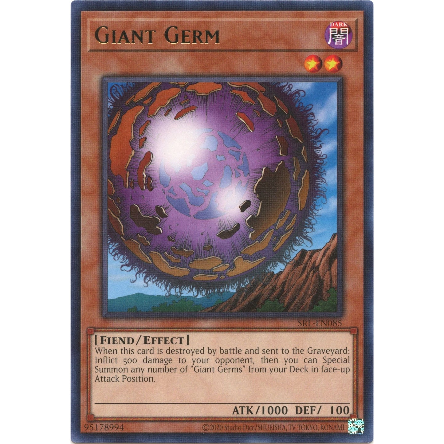 Image for Giant Germ (SRL-EN085) (SRL-EN) - YuGiOh