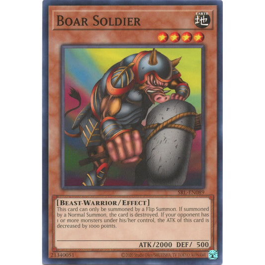 Image for Boar Soldier (SRL-EN089) (SRL-EN) - YuGiOh