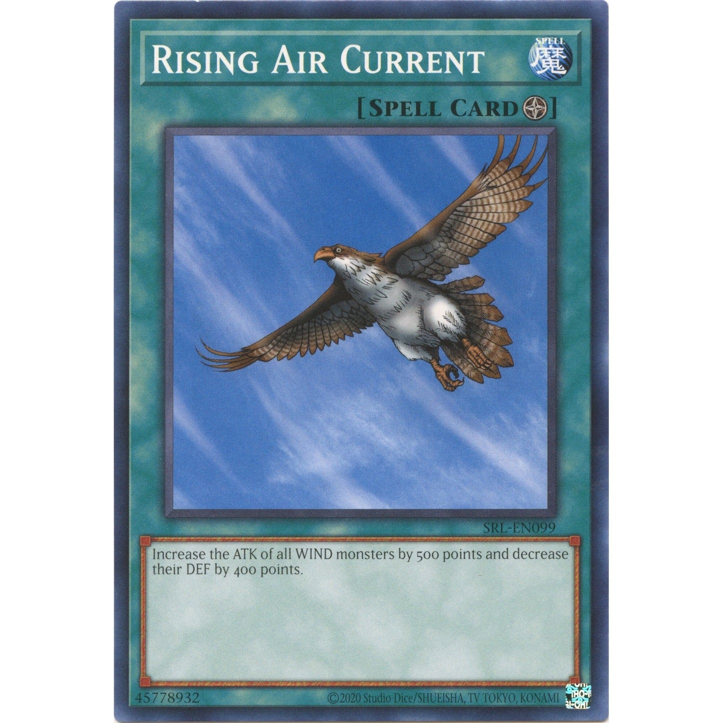 Image for Rising Air Current (SRL-EN099) (SRL-EN) - YuGiOh