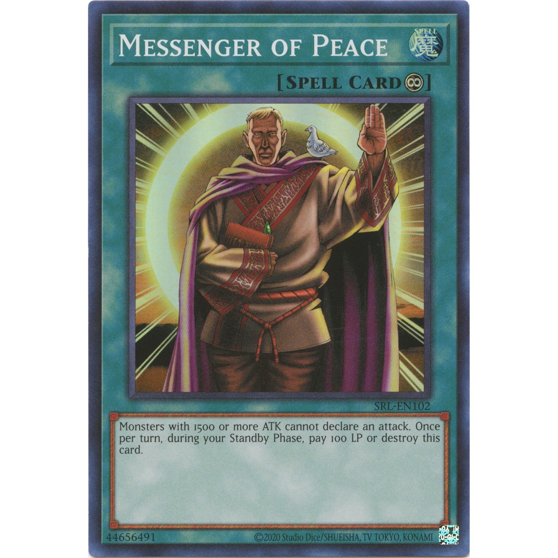 Image for Messenger of Peace (SRL-EN102) (SRL-EN) - YuGiOh