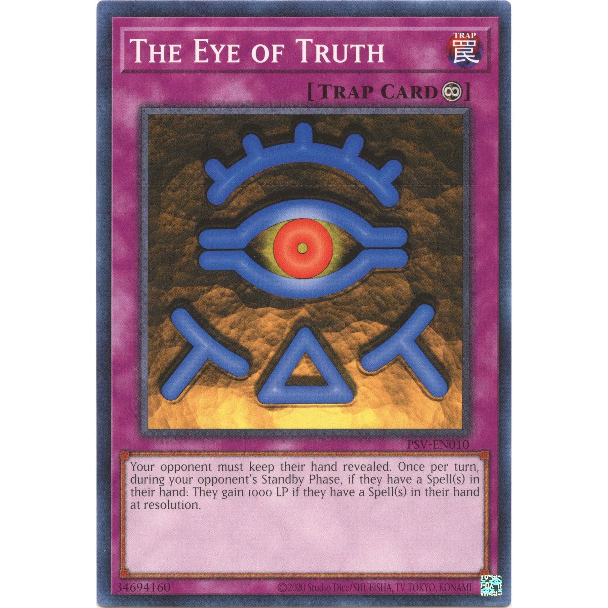 Image for The Eye of Truth (PSV-EN010) (PSV-EN) - YuGiOh