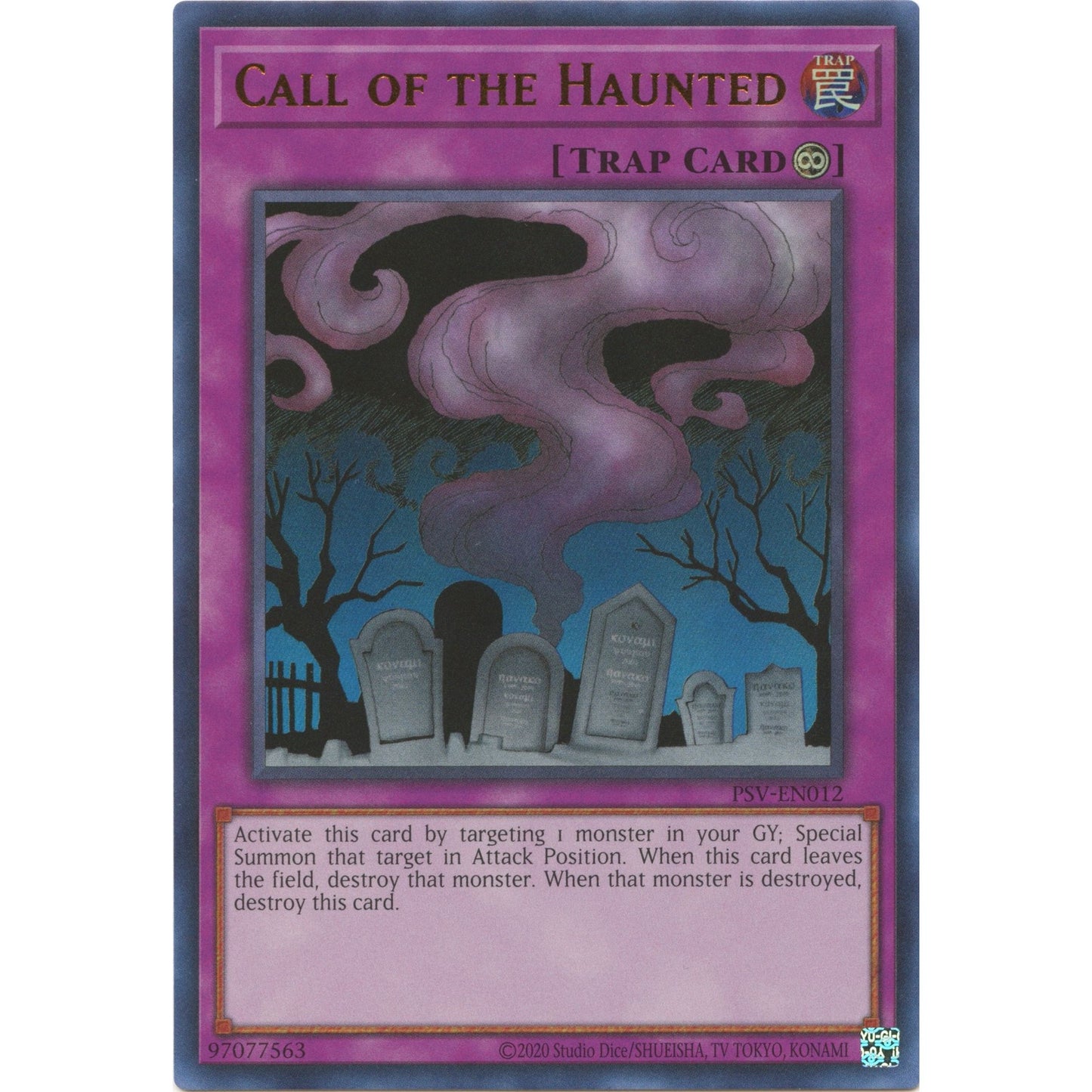 Image for Call Of The Haunted (PSV-EN012) (PSV-EN) - YuGiOh