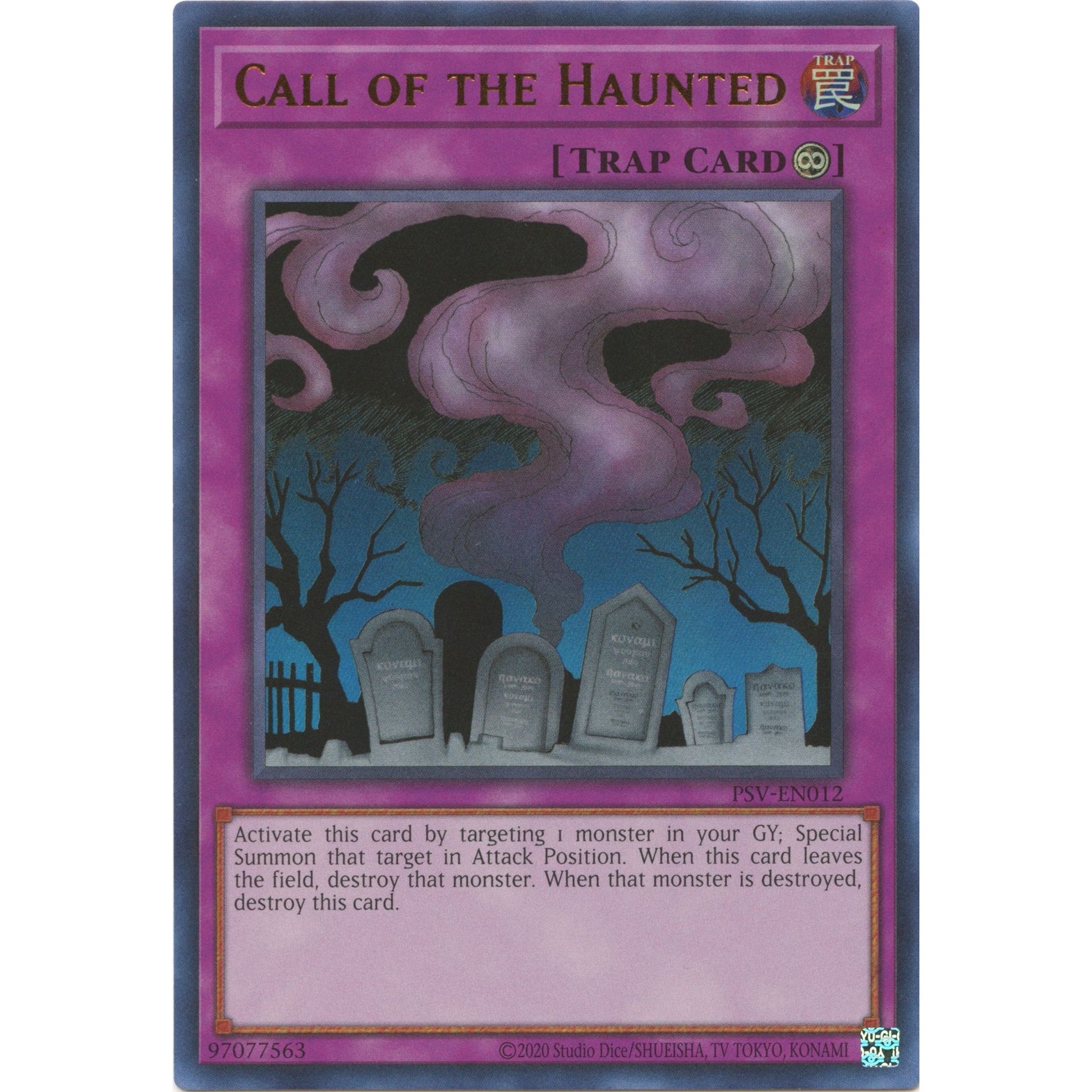 Image for Call Of The Haunted (PSV-EN012) (PSV-EN) - YuGiOh