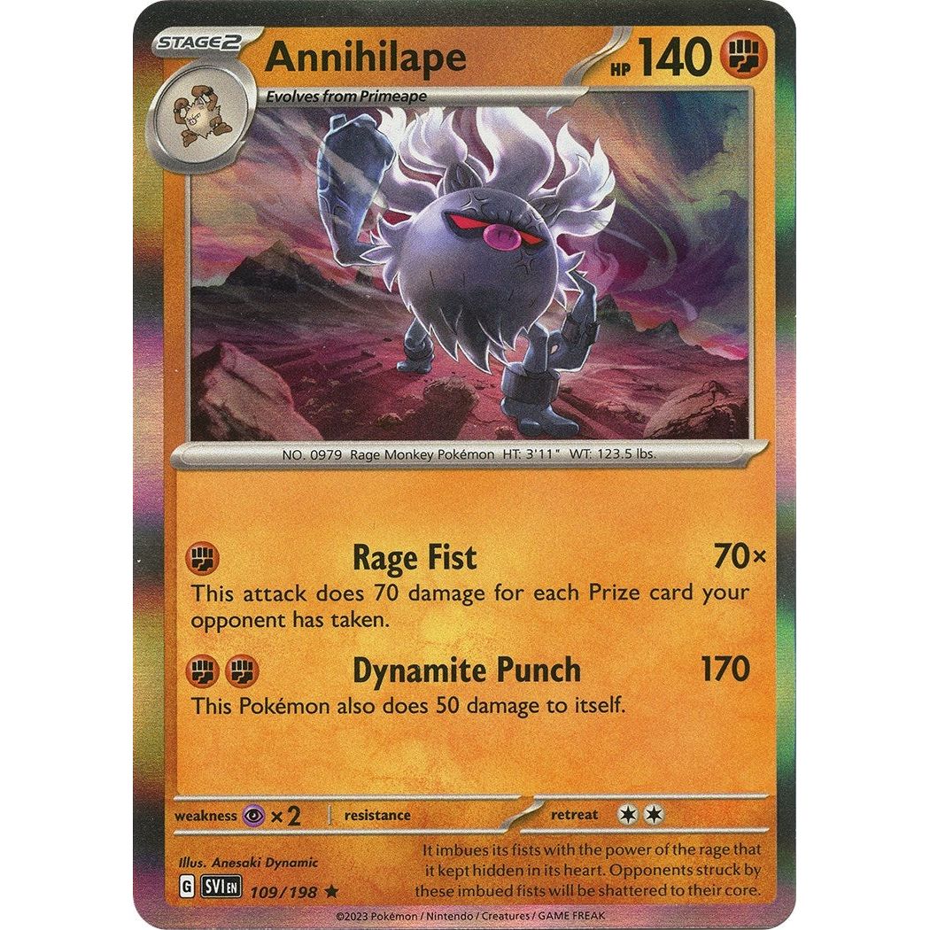 Image for Annihilape (109/198) (SVI) - Pokemon