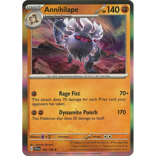 Image for Annihilape (109/198) (SVI) - Pokemon