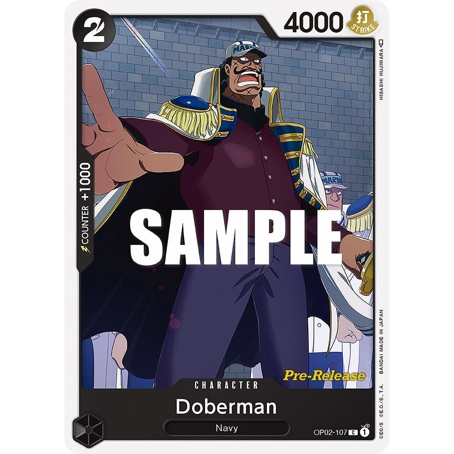 Image for Doberman (OP02-107) (OP02 PRE) - One Piece Card Game