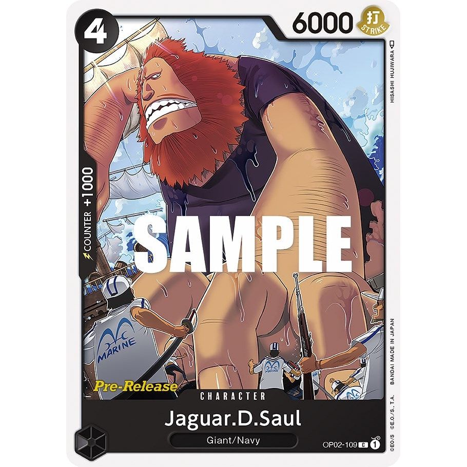 Image for Jaguar.D.Saul (OP02-109) (OP02 PRE) - One Piece Card Game