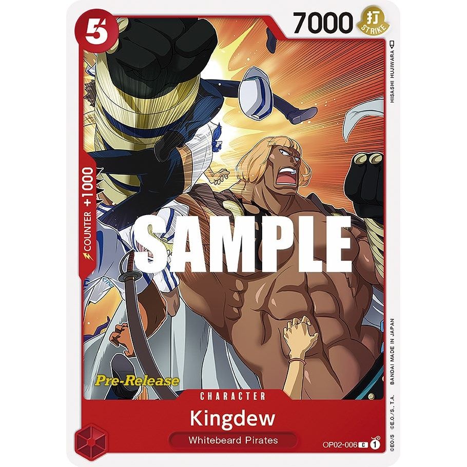 Image for Kingdew (OP02-006) (OP02 PRE) - One Piece Card Game