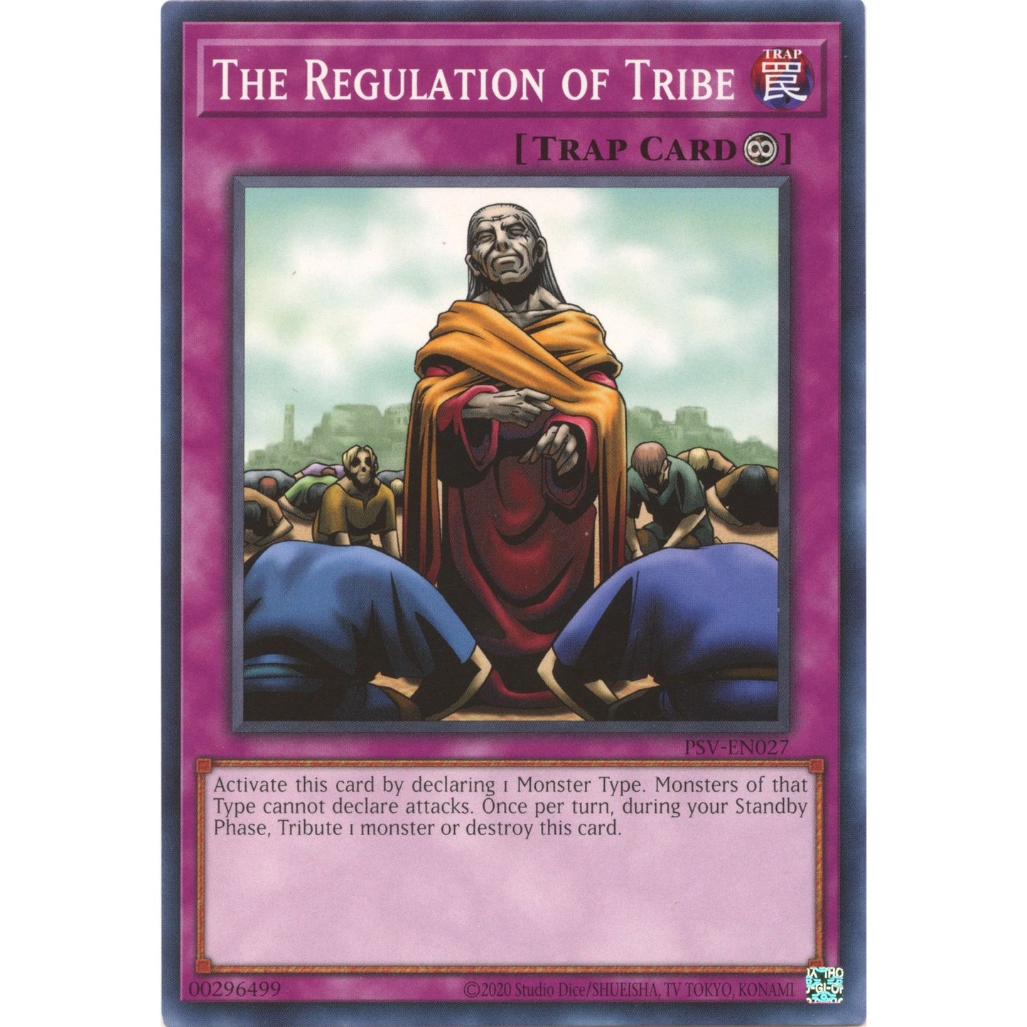 Image for The Regulation of Tribe (PSV-EN027) (PSV-EN) - YuGiOh