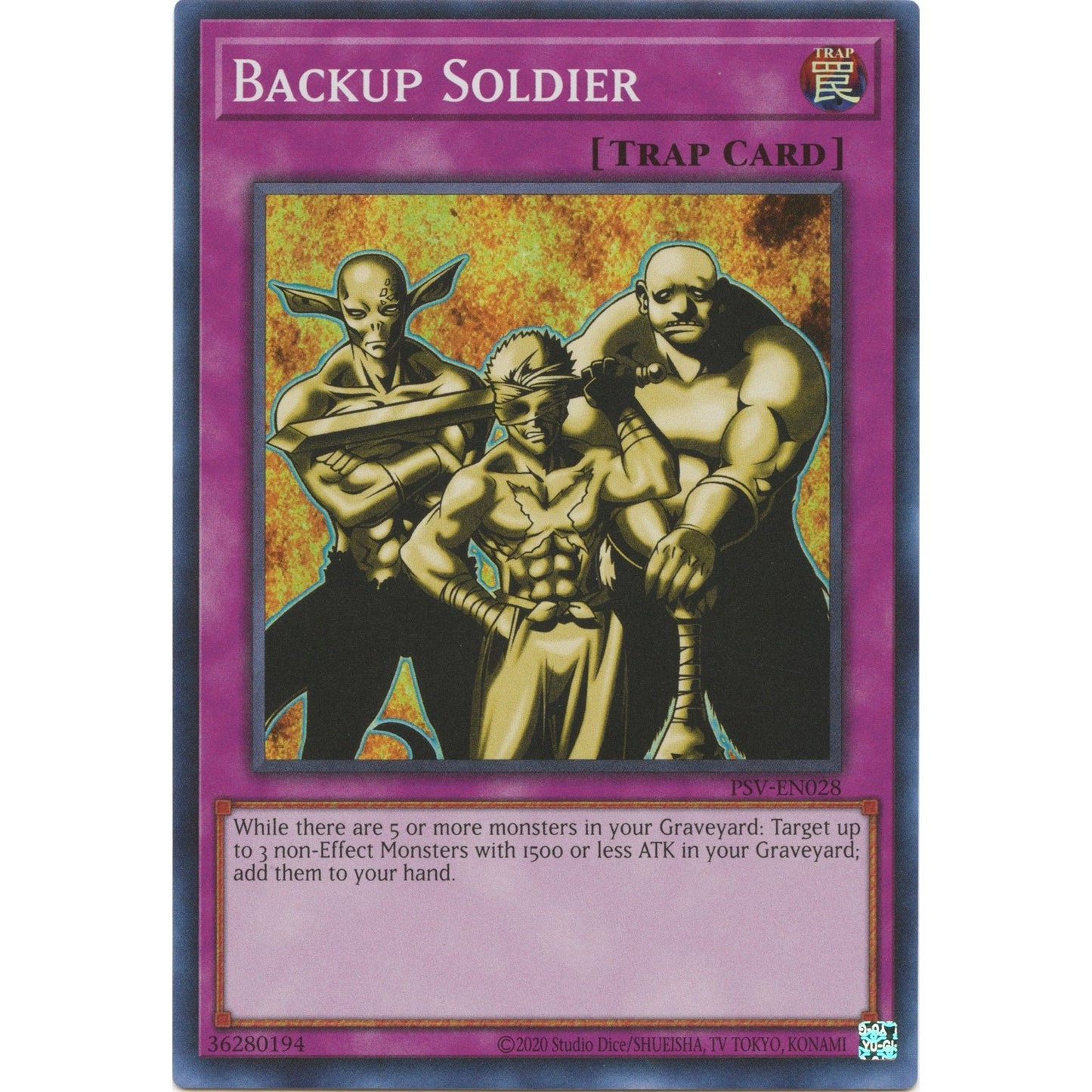 Image for Backup Soldier (PSV-EN028) (PSV-EN) - YuGiOh