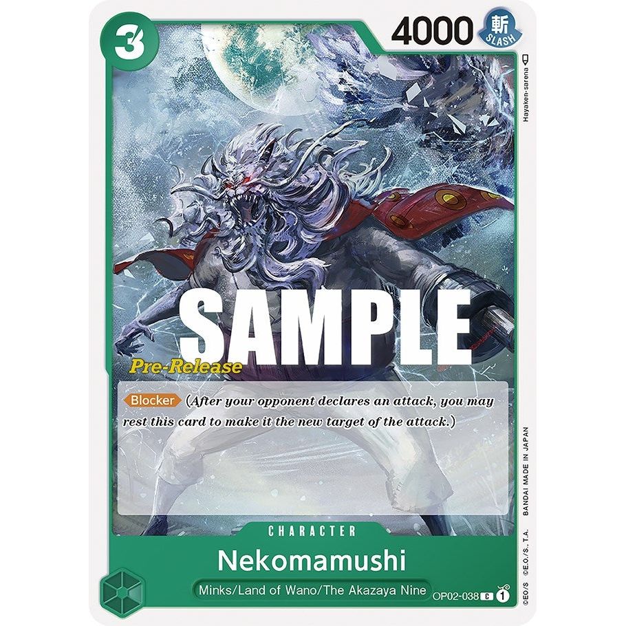 Image for Nekomamushi (OP02-038) (OP02 PRE) - One Piece Card Game