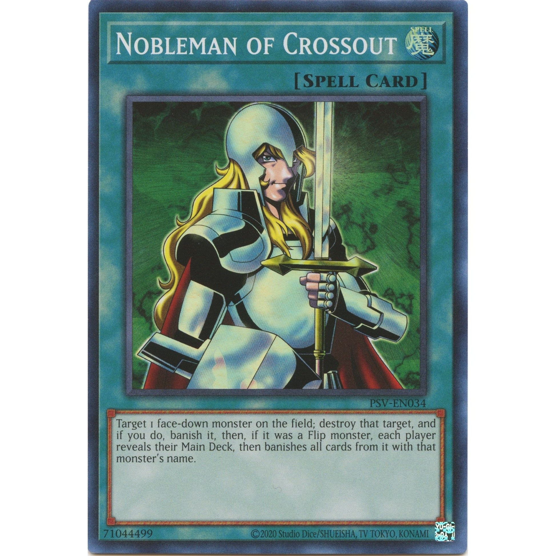 Image for Nobleman of Crossout (PSV-EN034) (PSV-EN) - YuGiOh