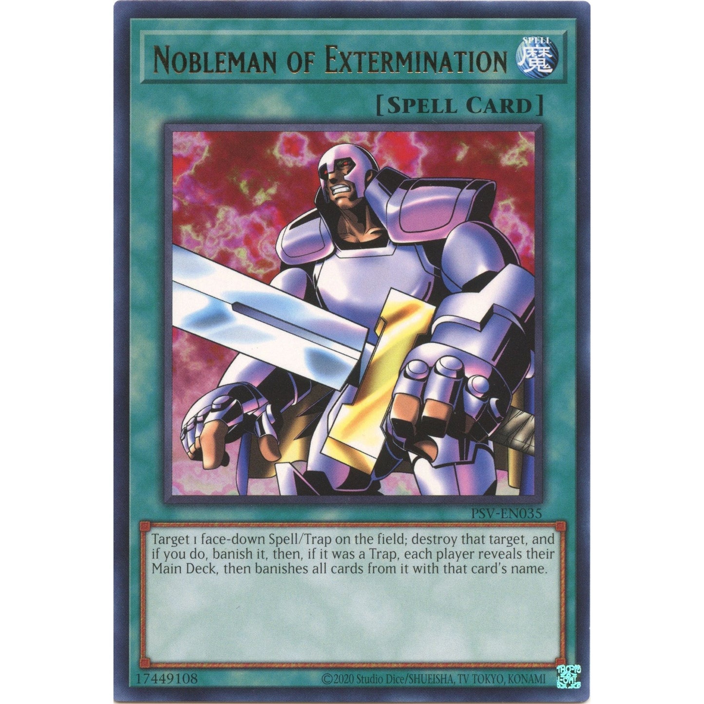 Image for Nobleman of Extermination (PSV-EN035) (PSV-EN) - YuGiOh