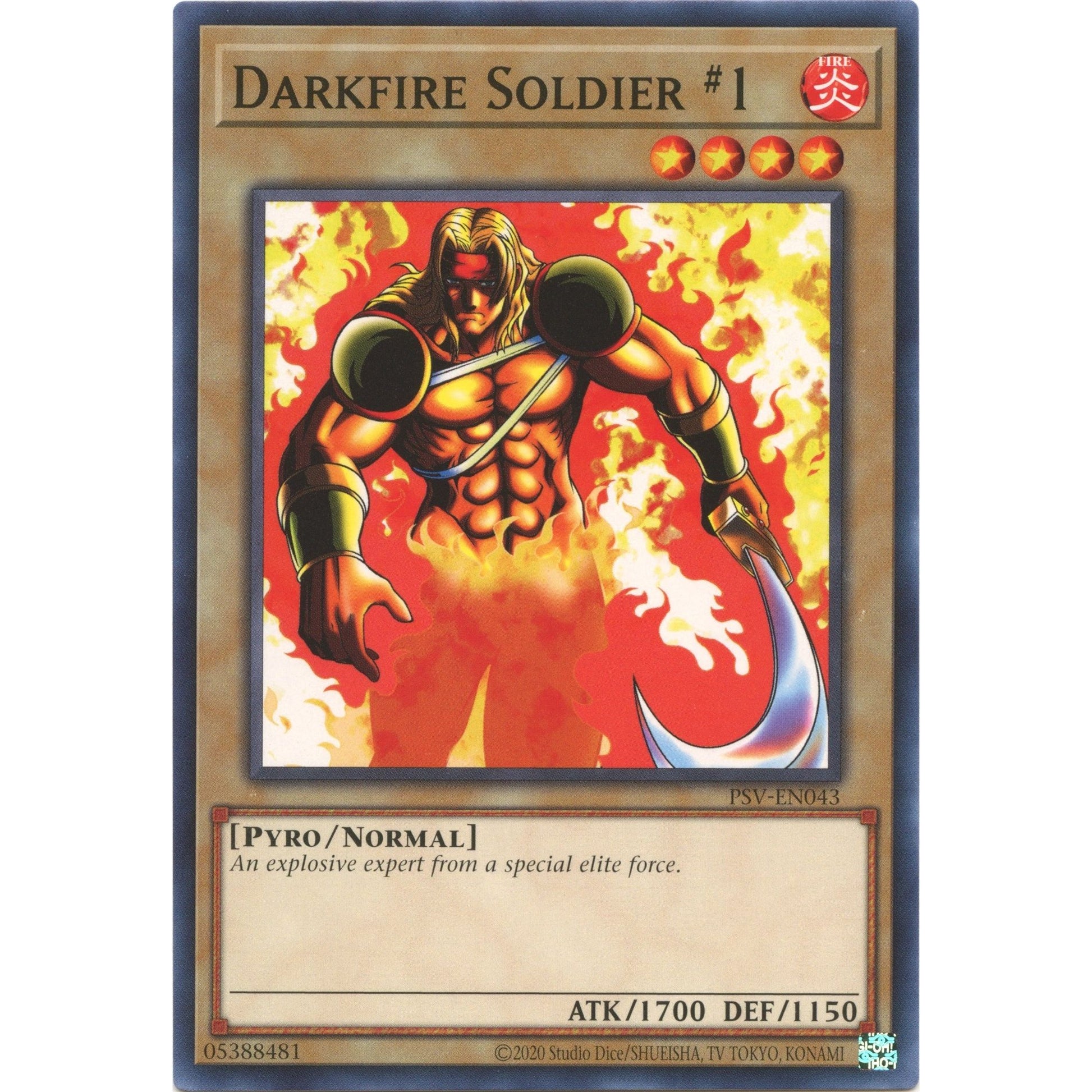 Image for Darkfire Soldier #1 (PSV-EN043) (PSV-EN) - YuGiOh