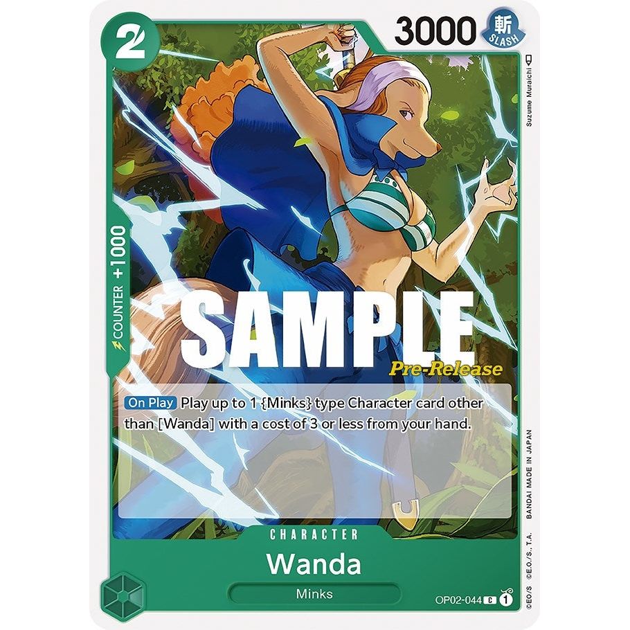 Image for Wanda (OP02-044) (OP02 PRE) - One Piece Card Game