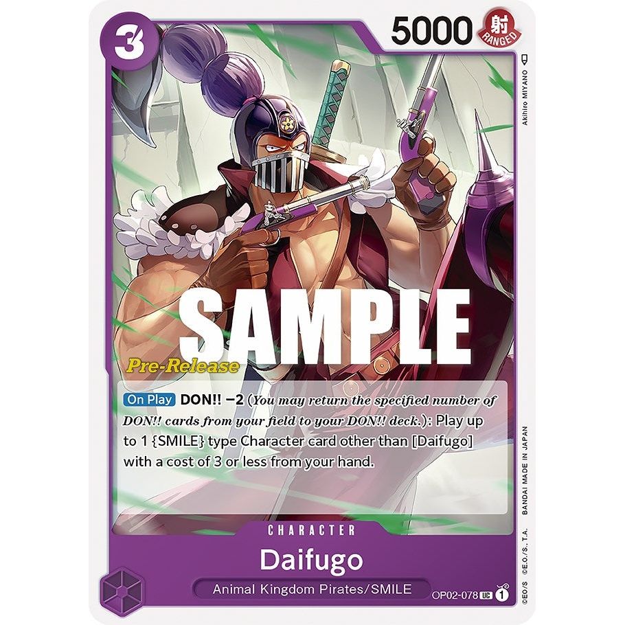 Image for Daifugo (OP02-078) (OP02 PRE) - One Piece Card Game