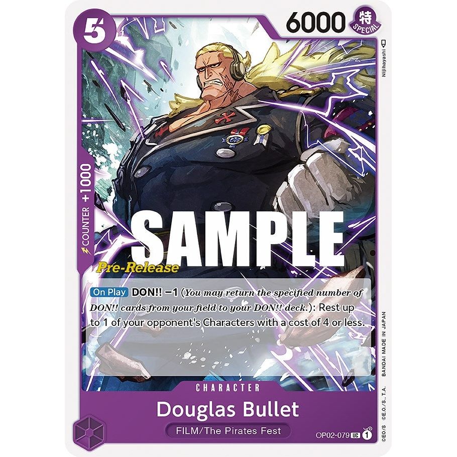 Image for Douglas Bullet (OP02-079) (OP02 PRE) - One Piece Card Game