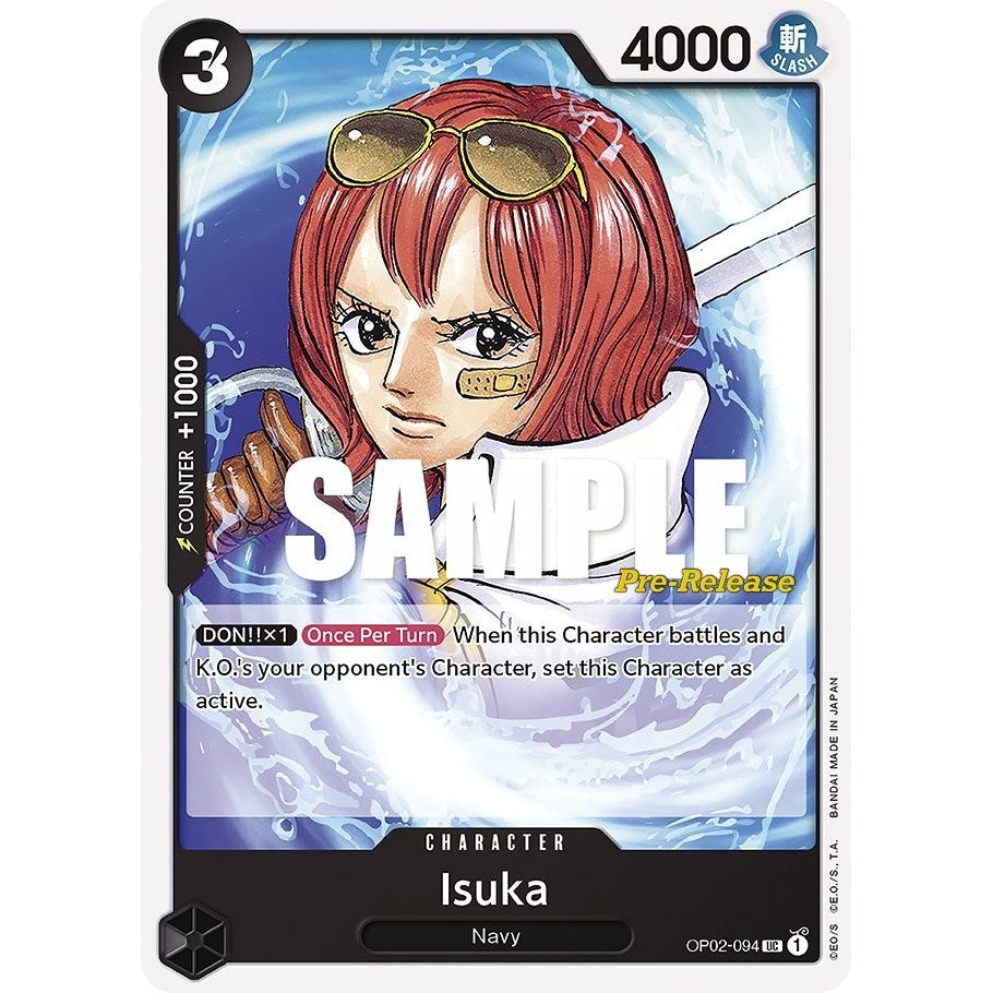 Image for Isuka (OP02-094) (OP02 PRE) - One Piece Card Game