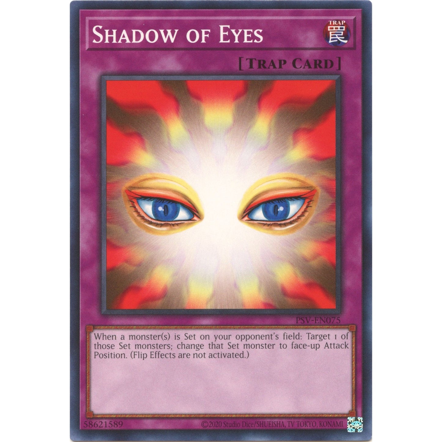 Image for Shadow of Eyes (PSV-EN075) (PSV-EN) - YuGiOh
