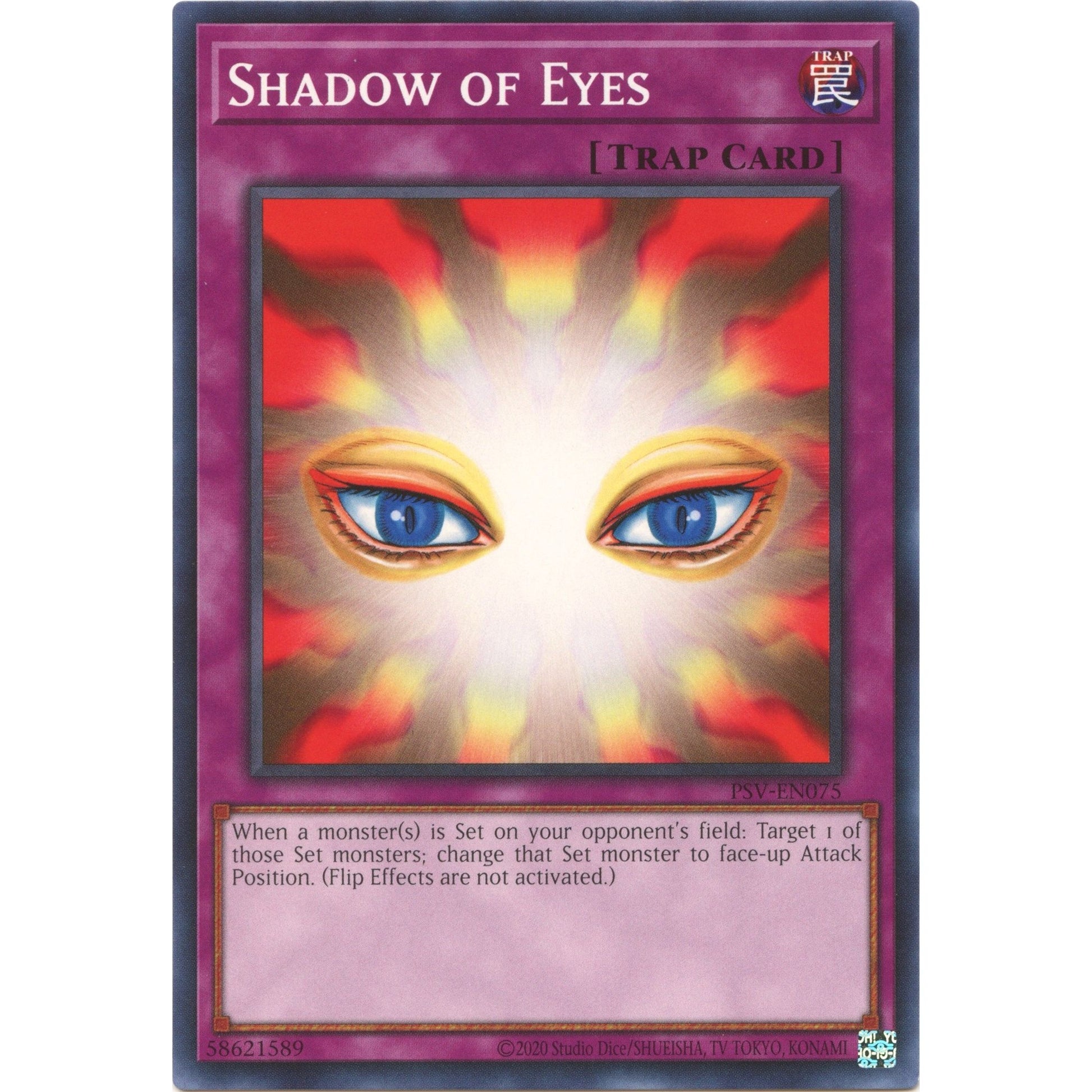 Image for Shadow of Eyes (PSV-EN075) (PSV-EN) - YuGiOh