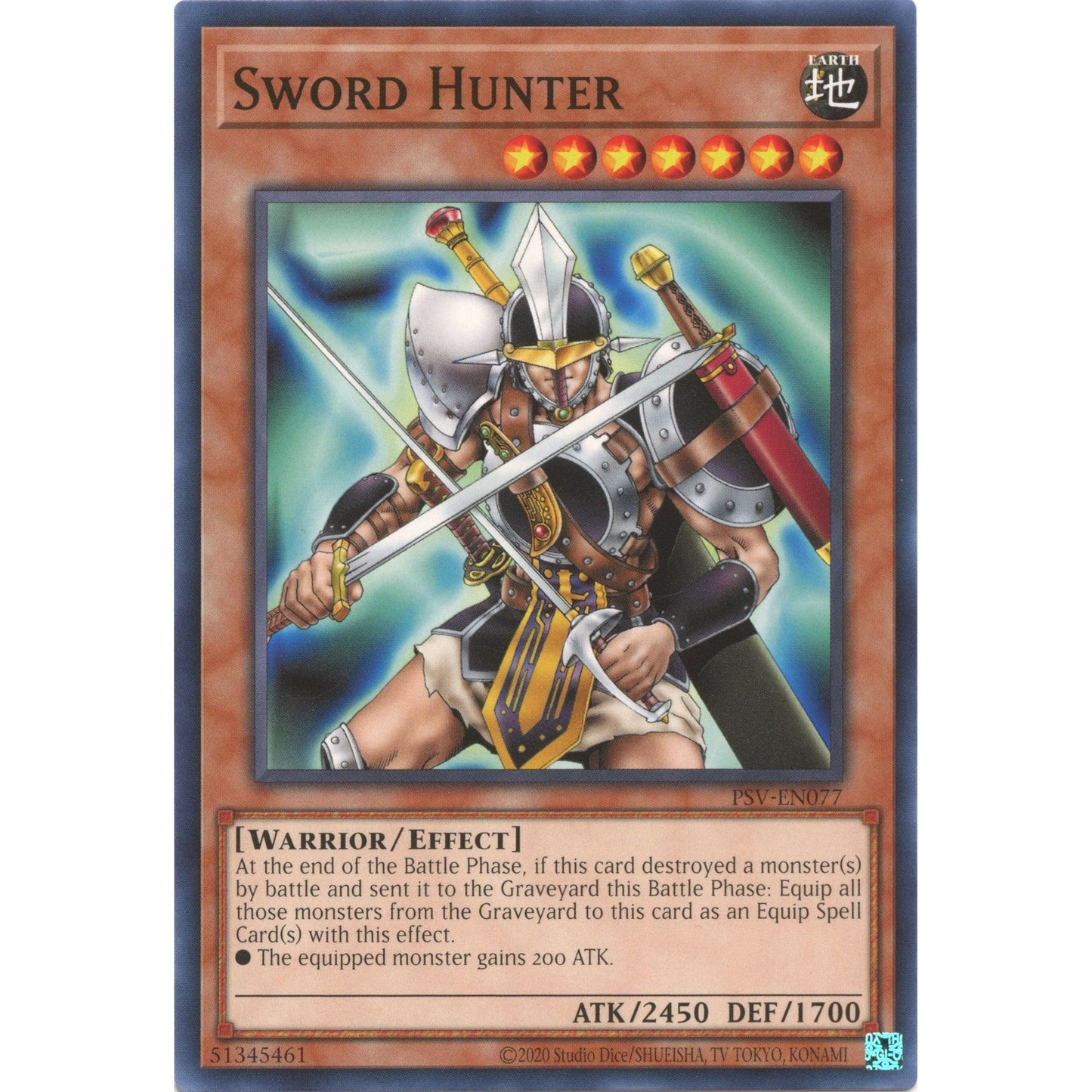 Image for Sword Hunter (PSV-EN077) (PSV-EN) - YuGiOh