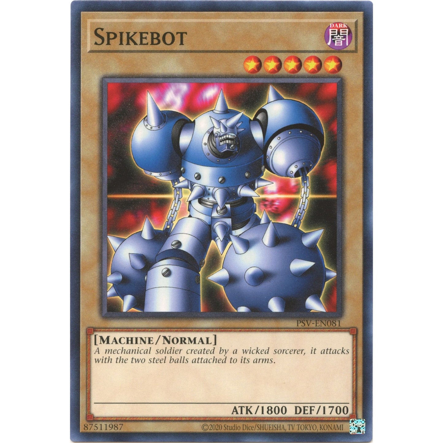 Image for Spikebot (PSV-EN081) (PSV-EN) - YuGiOh
