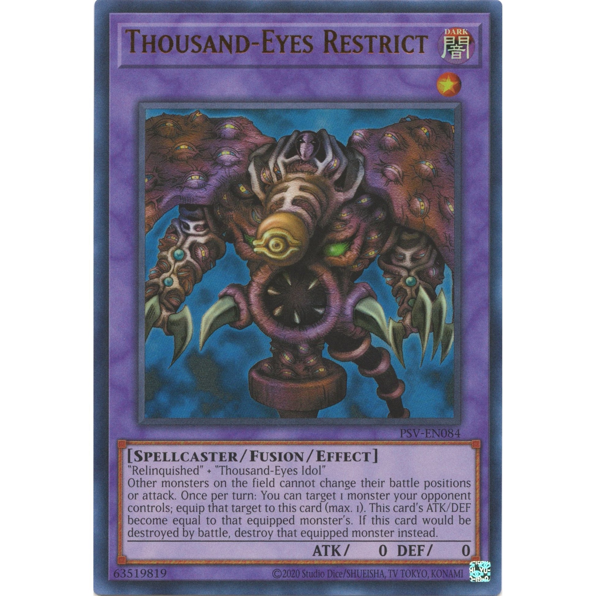 Image for Thousand-Eyes Restrict (PSV-EN084) (PSV-EN) - YuGiOh