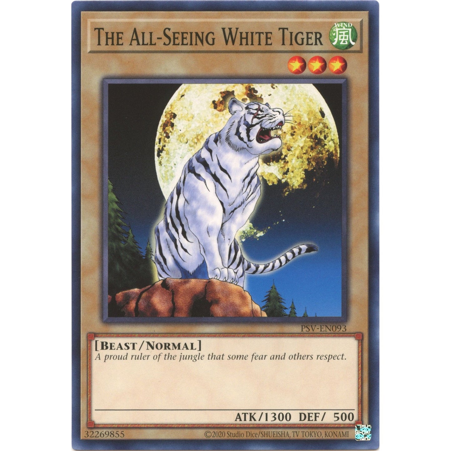Image for The All-Seeing White Tiger (PSV-EN093) (PSV-EN) - YuGiOh