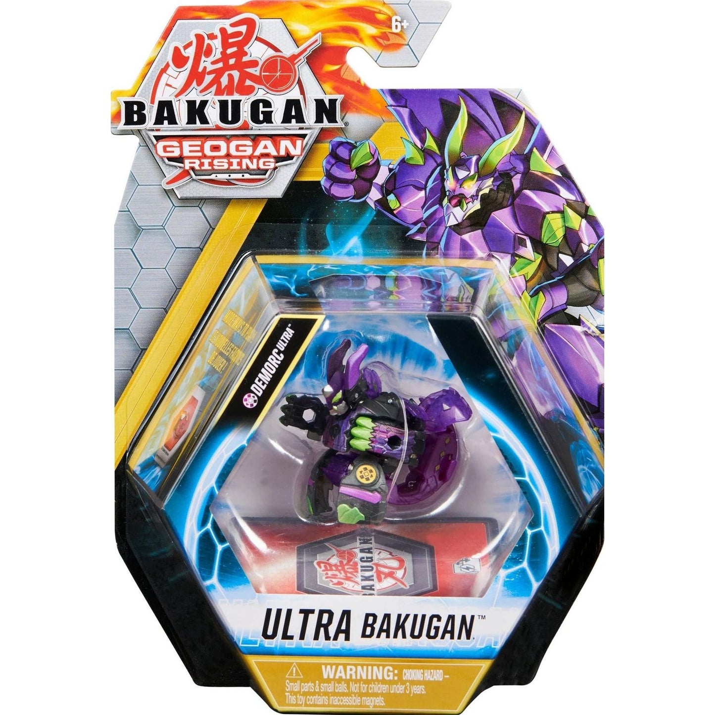 Image for Bakugan Ultra Single Pack - Darkus Elemental Demorc Ultra - Bakugan TCG