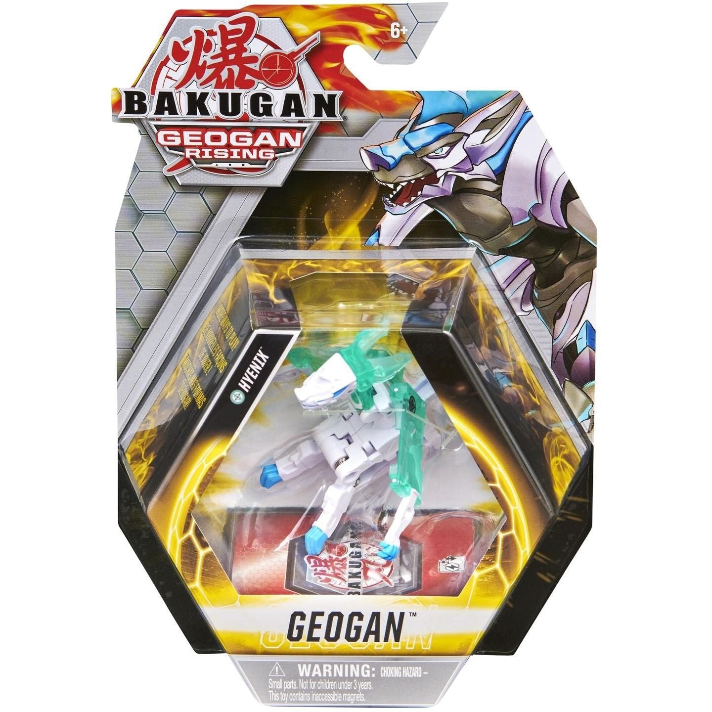 Image for Bakugan Geogan Single Pack - Haos Hyenix - Bakugan TCG
