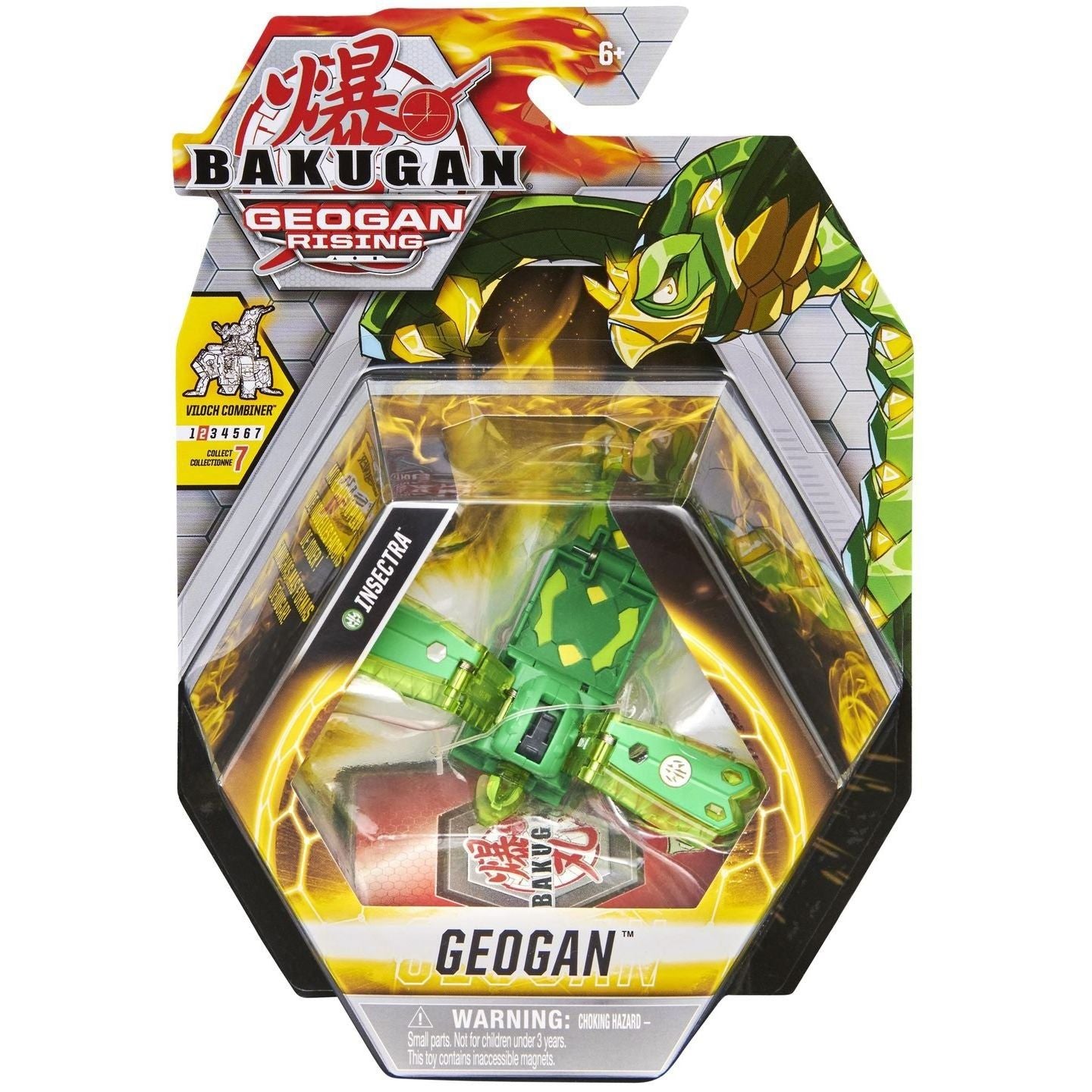 Image for Bakugan Geogan Single Pack - Ventus Insectra - Bakugan TCG