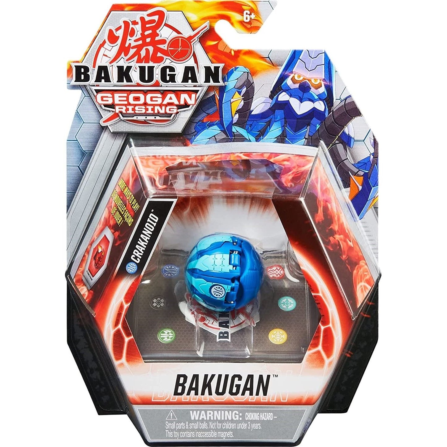 Image for Core Bakugan Single Pack - Aquos Crackanoid - Bakugan TCG