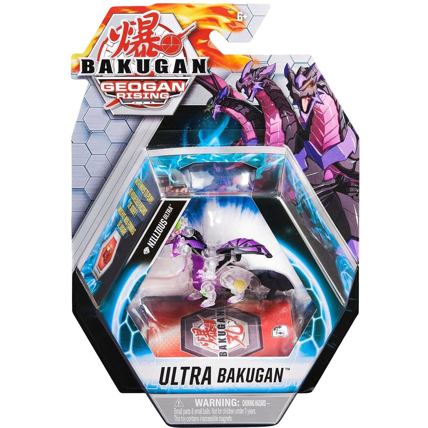 Image for Bakugan Ultra Single Pack - Darkus Diamond Nillious Ultra - Bakugan TCG