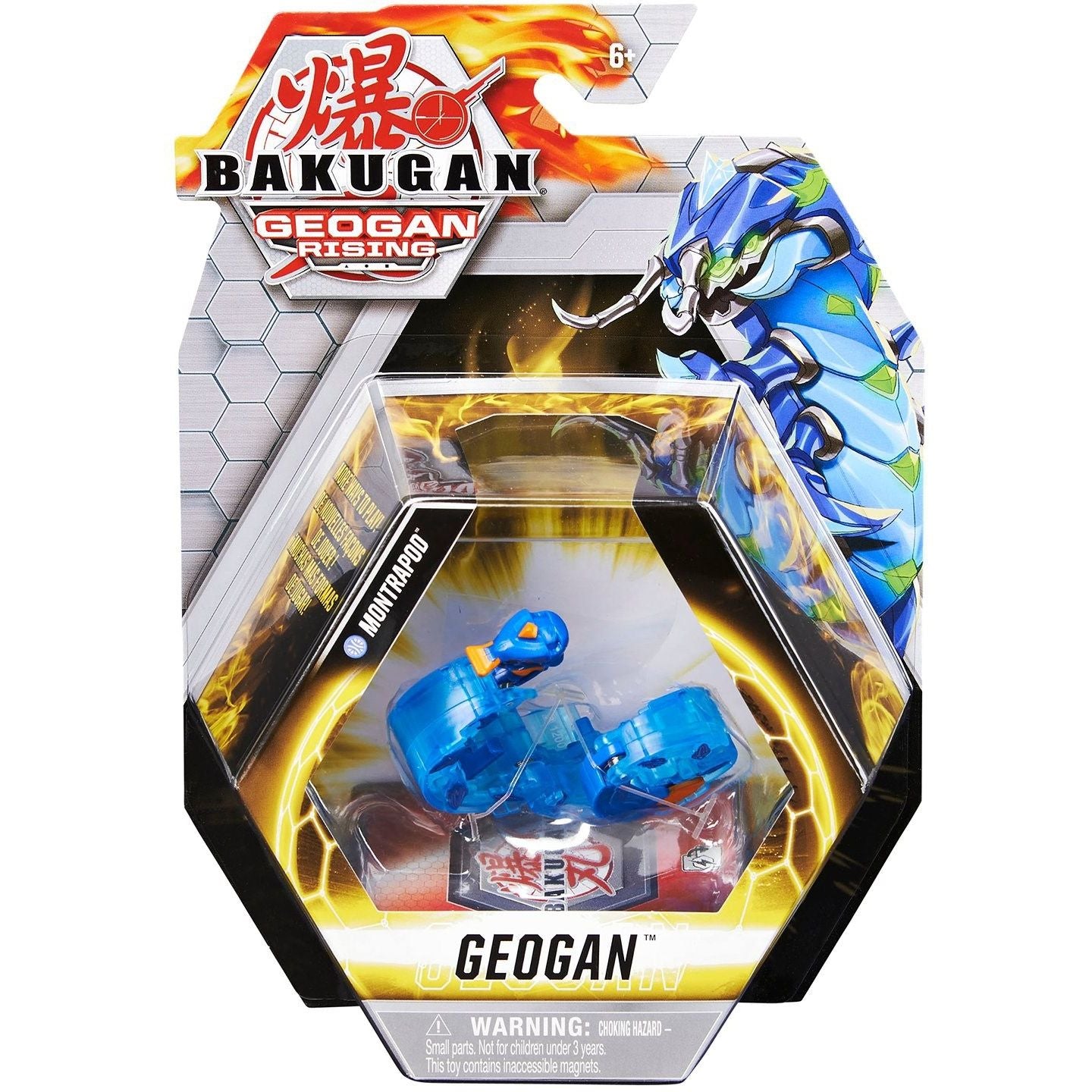 Image for Bakugan Geogan Single Pack - Aquos Montrapod - Bakugan TCG