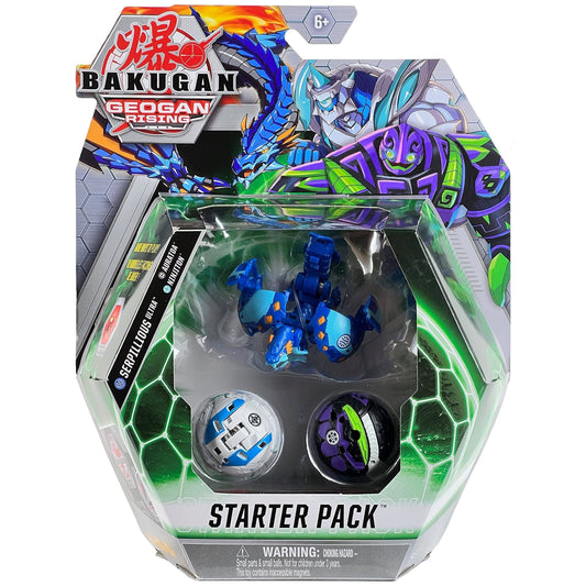 Image for Bakugan Starter 3-Pack - Aquos Serpillious Ultra - Bakugan TCG