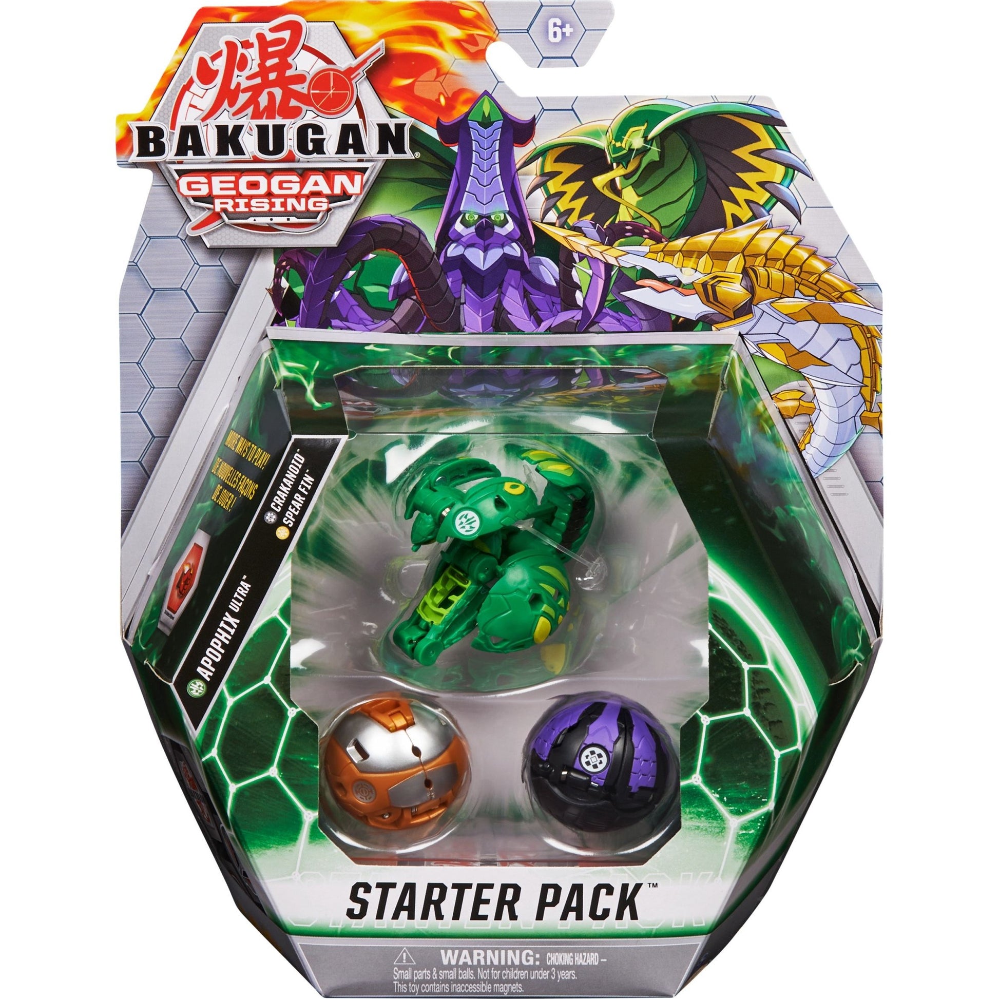 Image for Bakugan Starter 3-Pack - Ventus Apophix Ultra - Bakugan TCG
