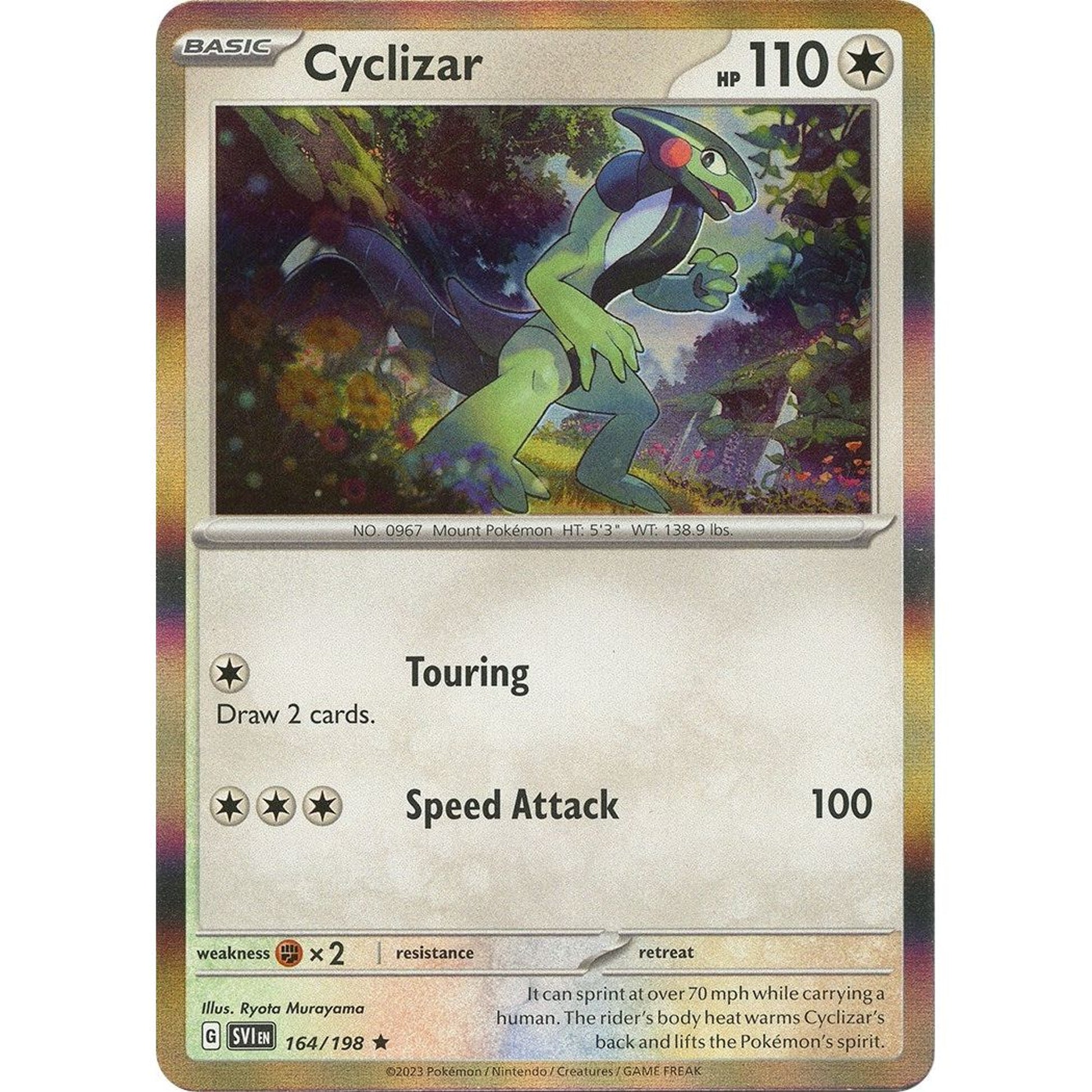Image for Cyclizar (164/198) (SVI) - Pokemon